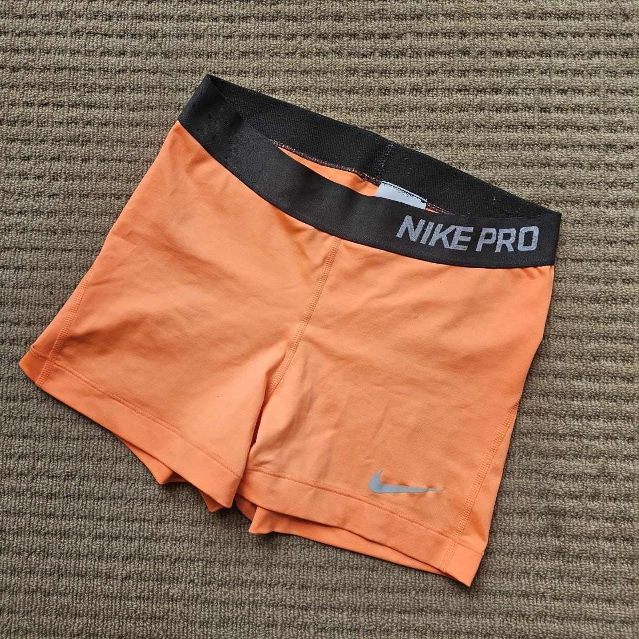 coloured nike pro shorts