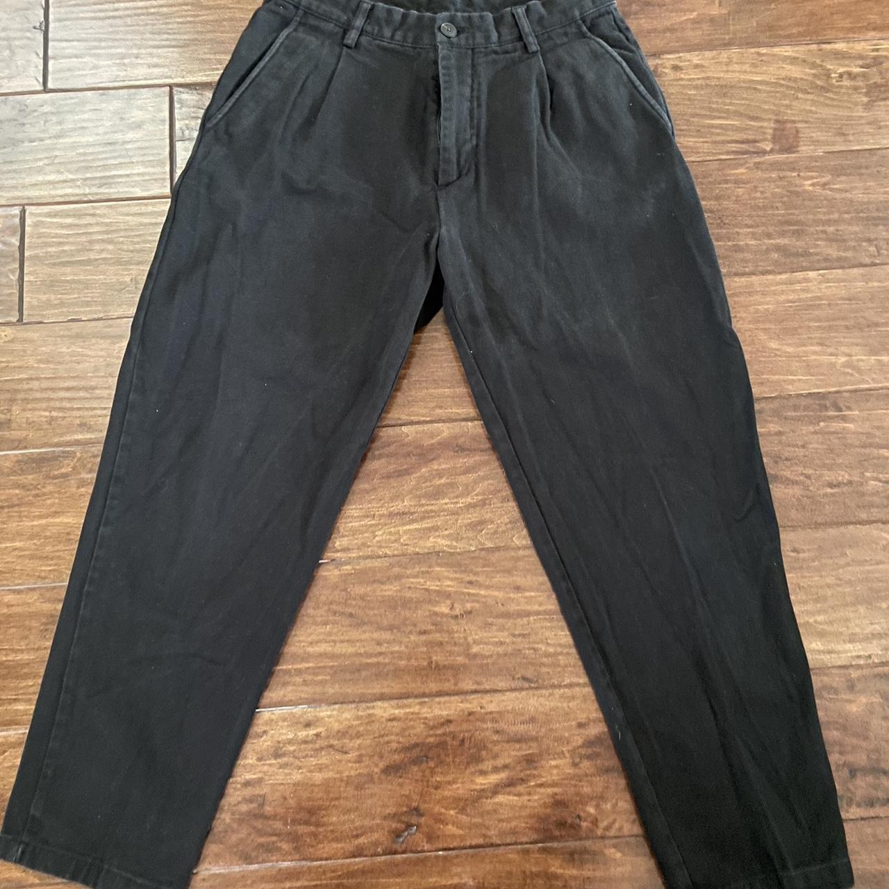 Zara Men's Black Trousers (2)