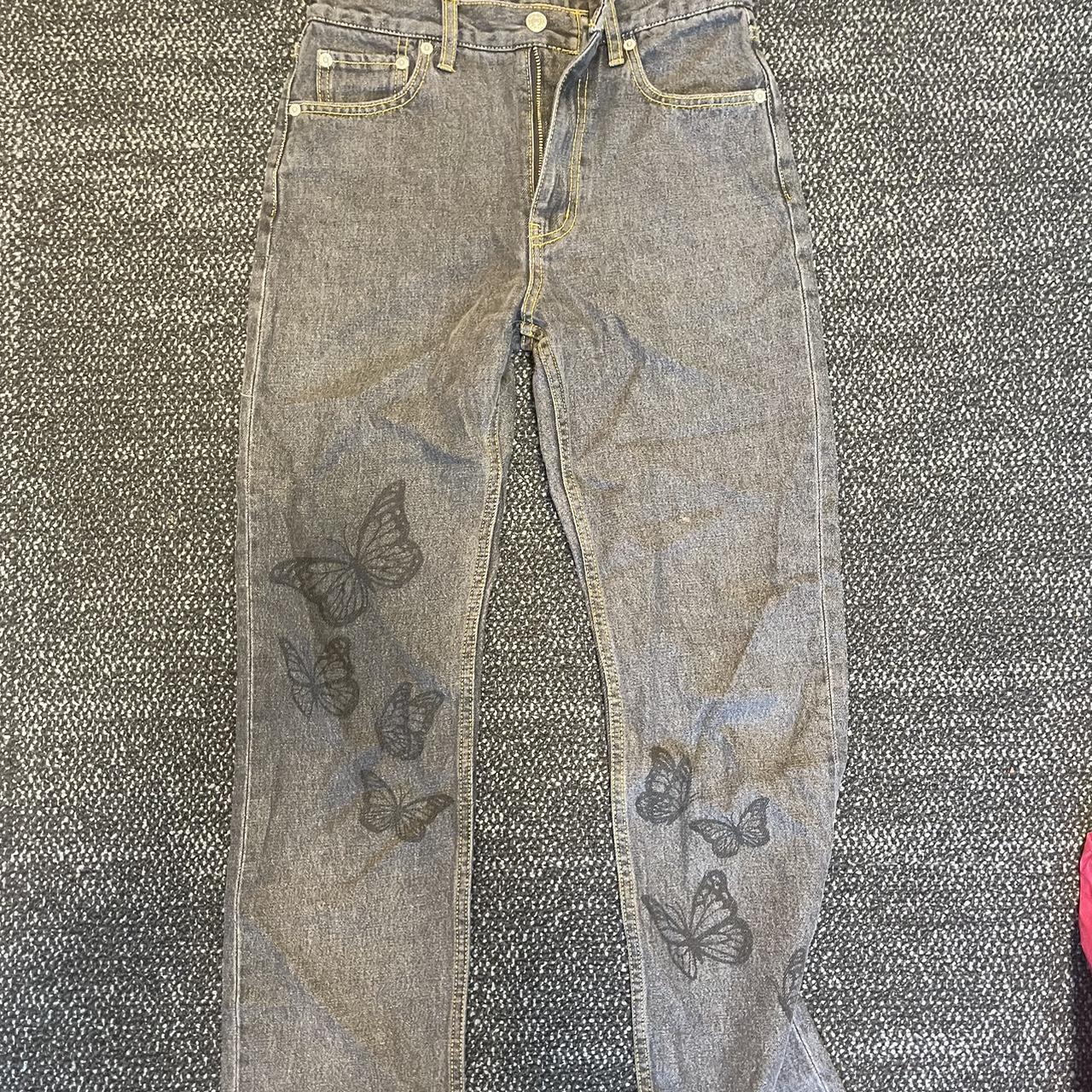 X girl butterfly jeans, -so amazingly cute I wish...