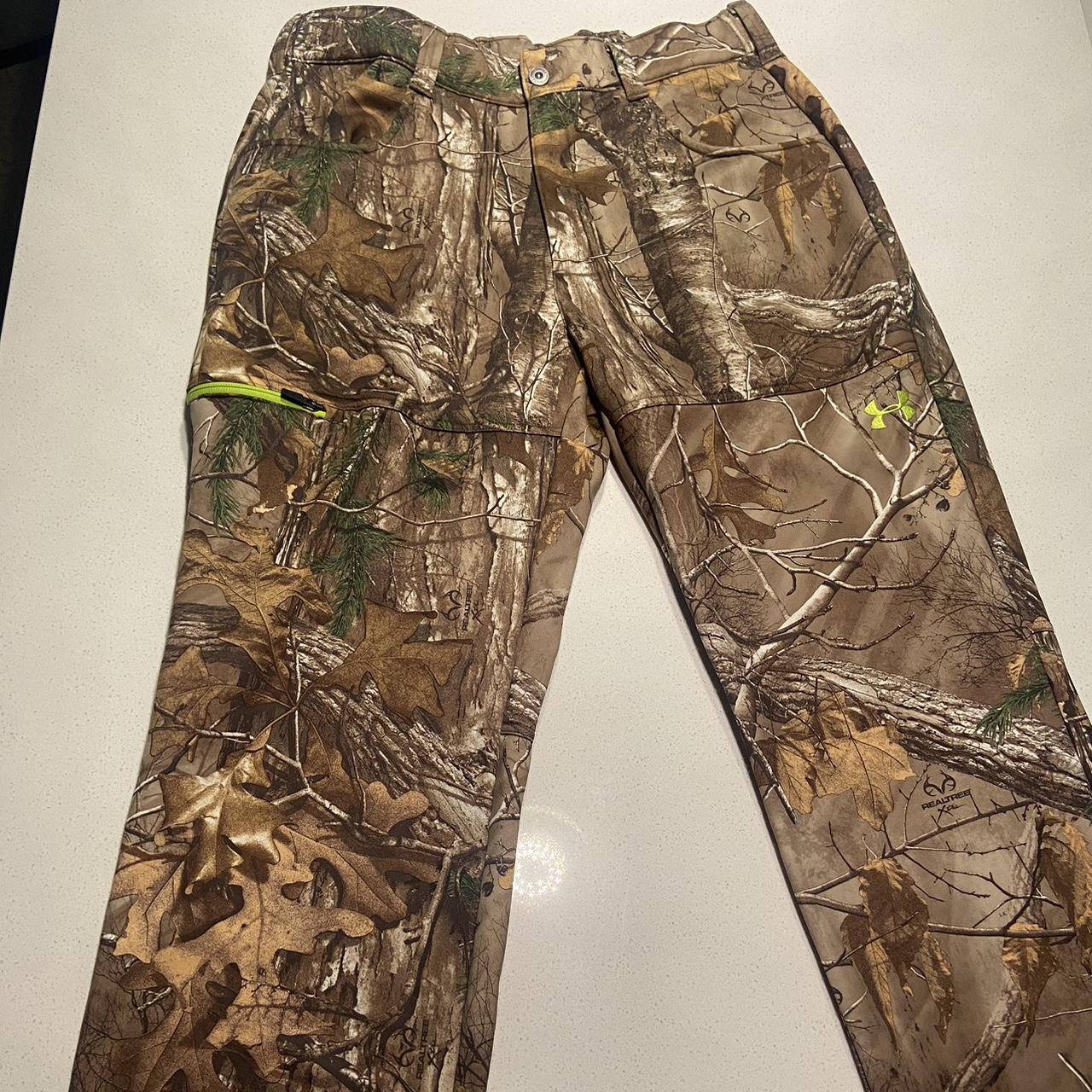 Under Armour Outdoors Camo Hunting Sweatpants XL... - Depop