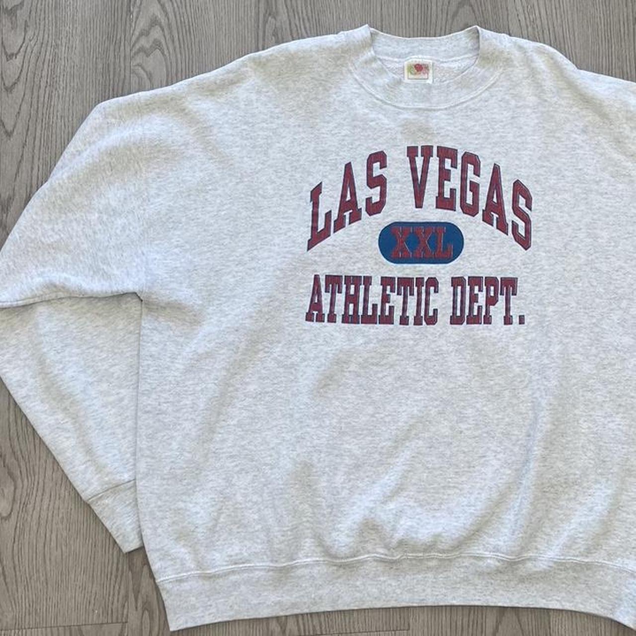 Vintage Las Vegas Athletic Department Sweatshirt... Depop