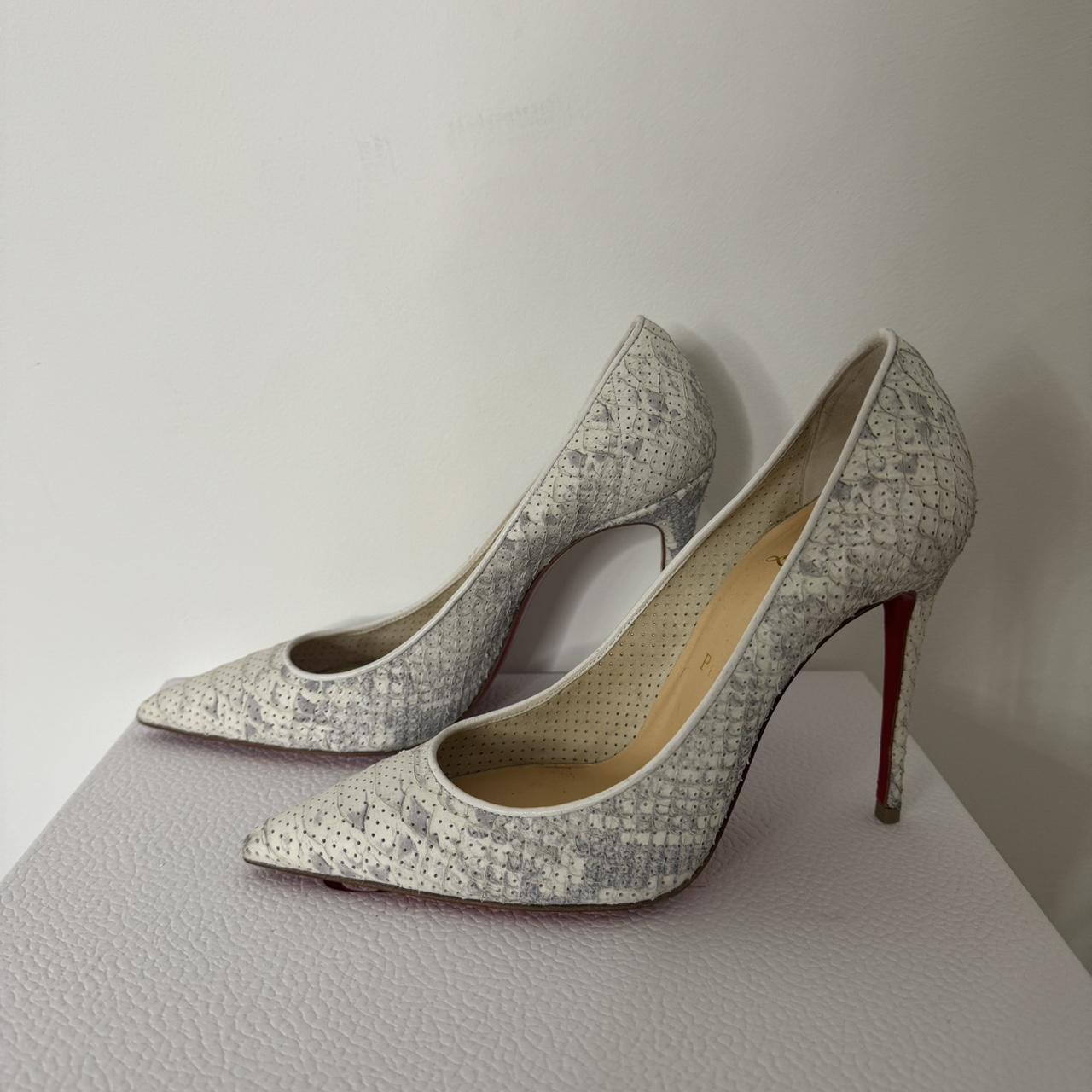 white satin heels with bow