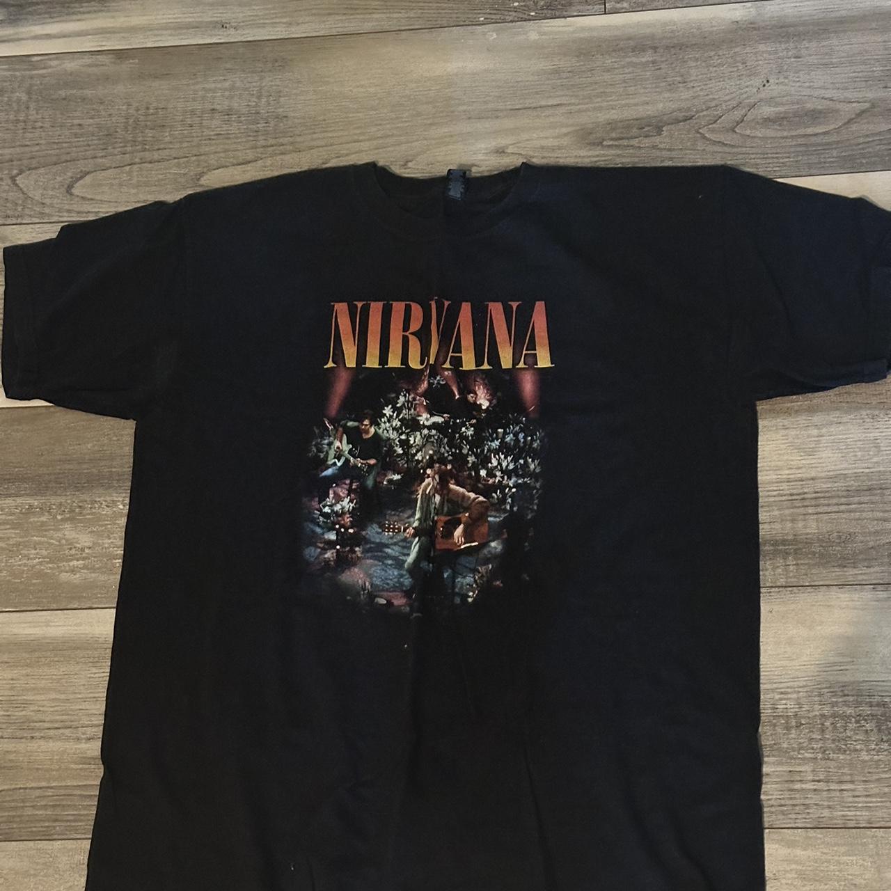 Nirvana unplugged t shirt hotsell