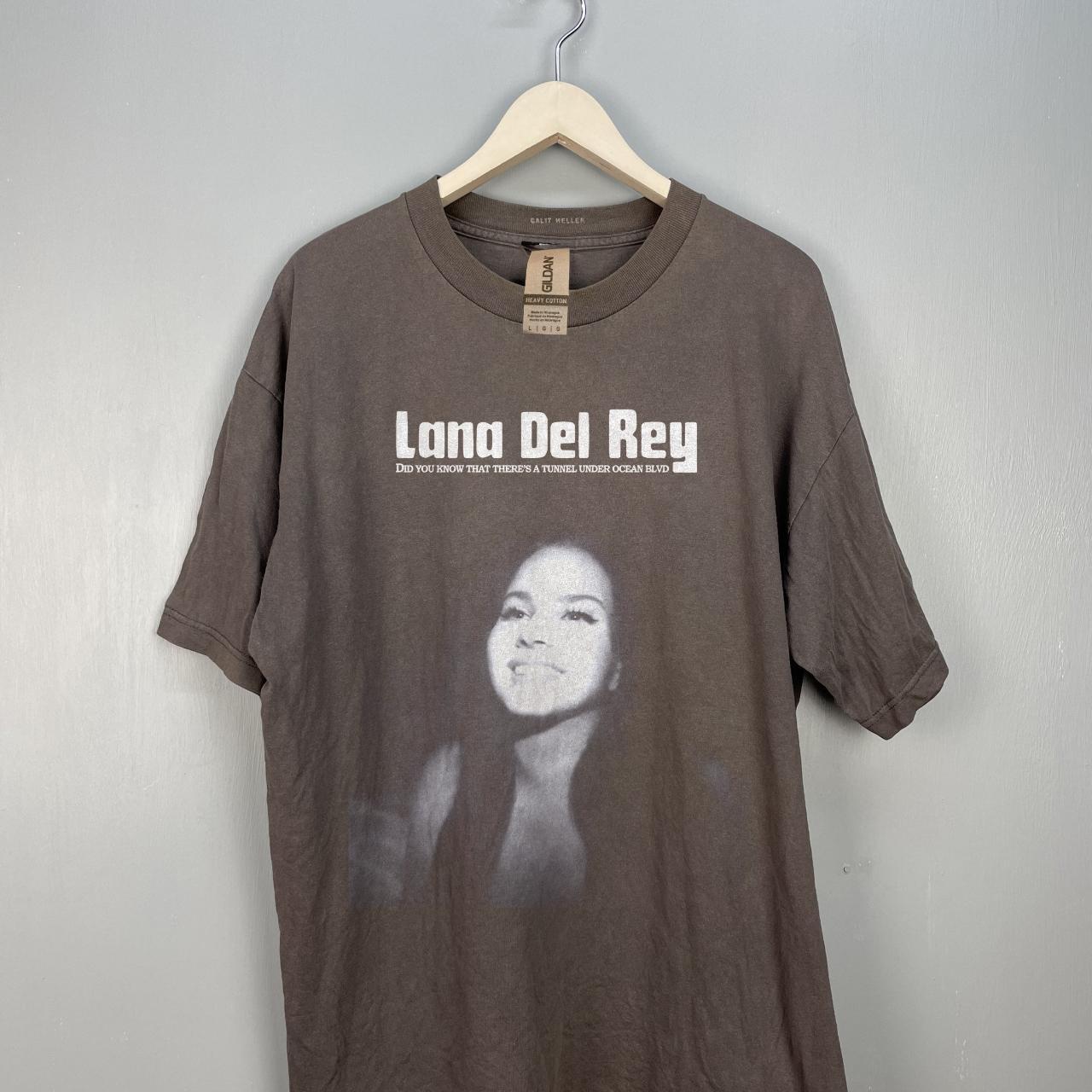 Lana Del Rey Album T-shirt, Lana Del Rey Graphic... - Depop