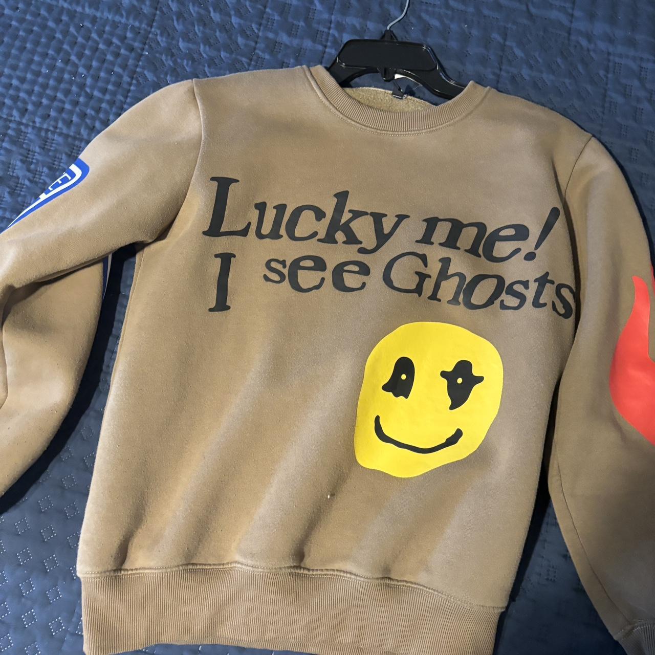 Yeezy sweatshirt lucky discount me