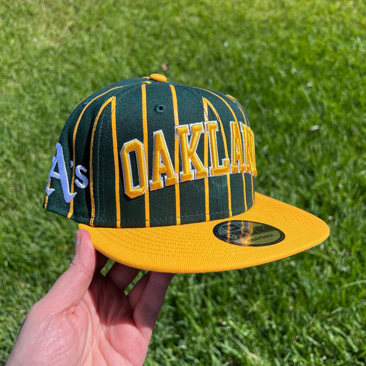 New Era MLB 9Fifty Oakland Athletics Cap (green/yellow)