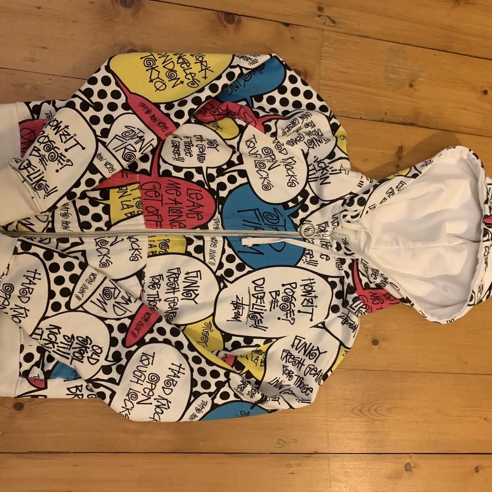 トップス 22ss STUSSY DICE PATTERN SHIRT MUSTARD 🗡️ Last one in stock 🗡️ Stussy Fuzzy Dice White T-Shirt
