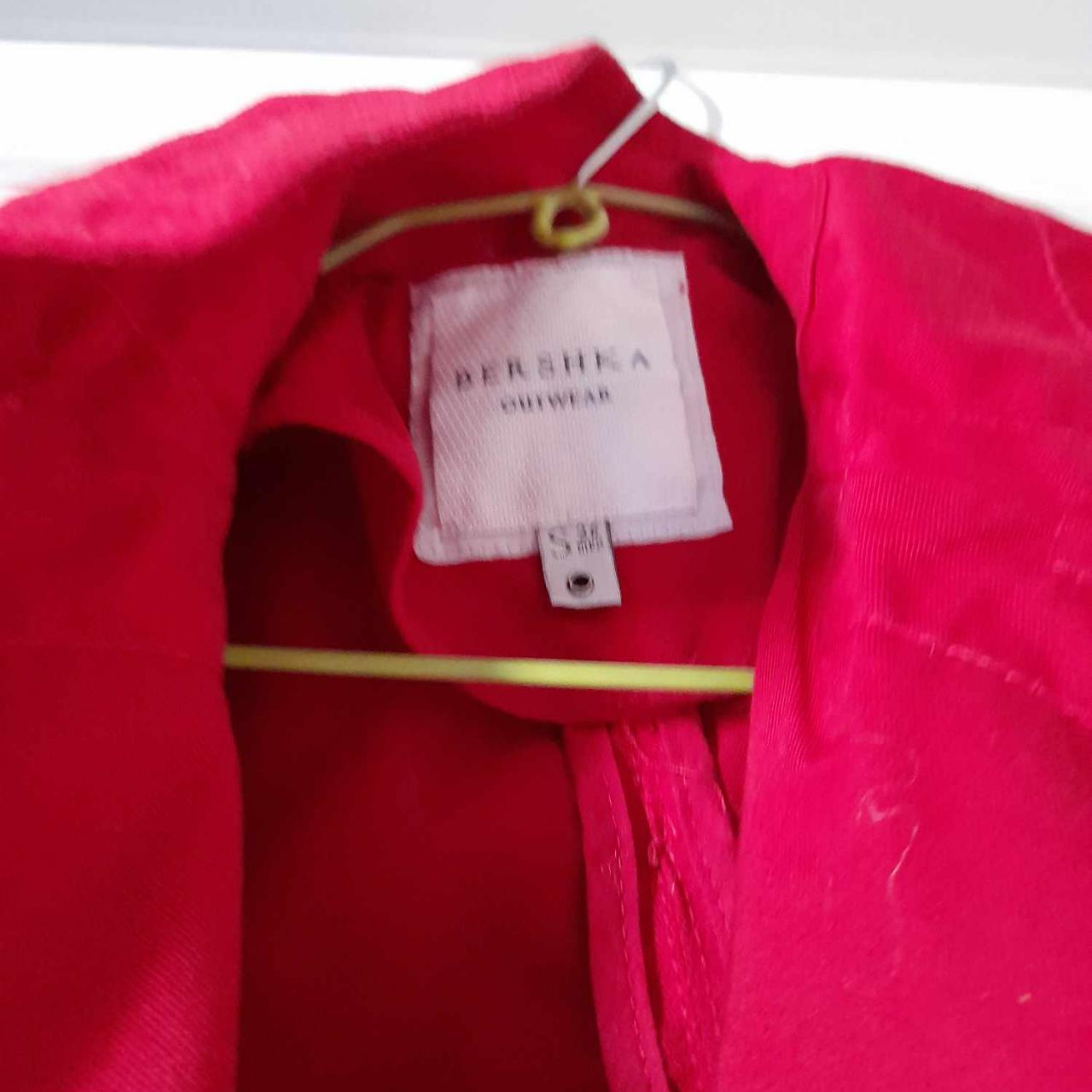 Red jacket size 8. - Depop