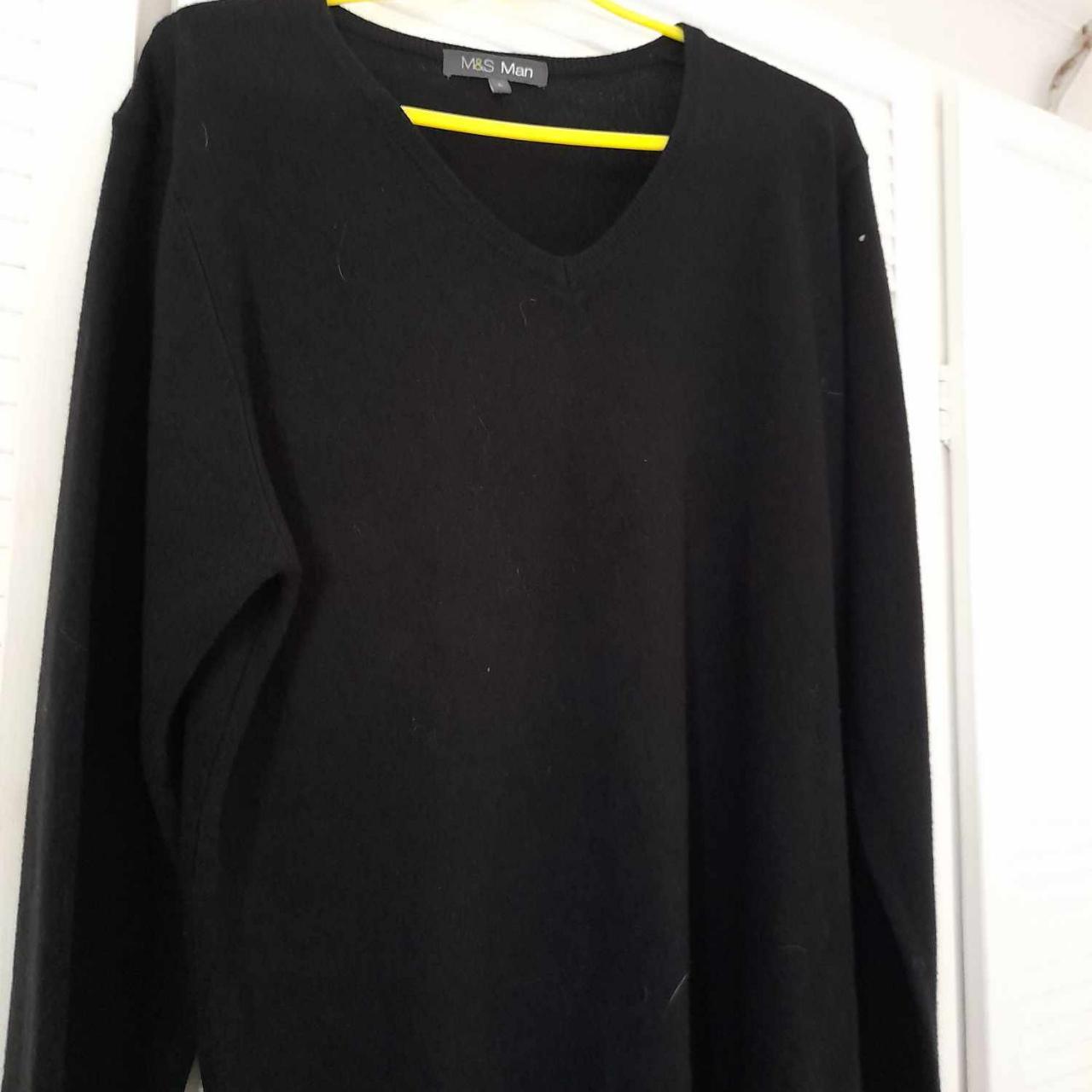 M and s black on sale jumper