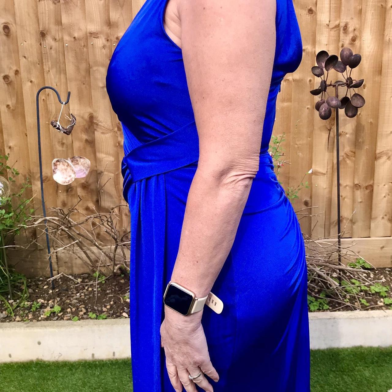 Debenhams royal blue on sale dress