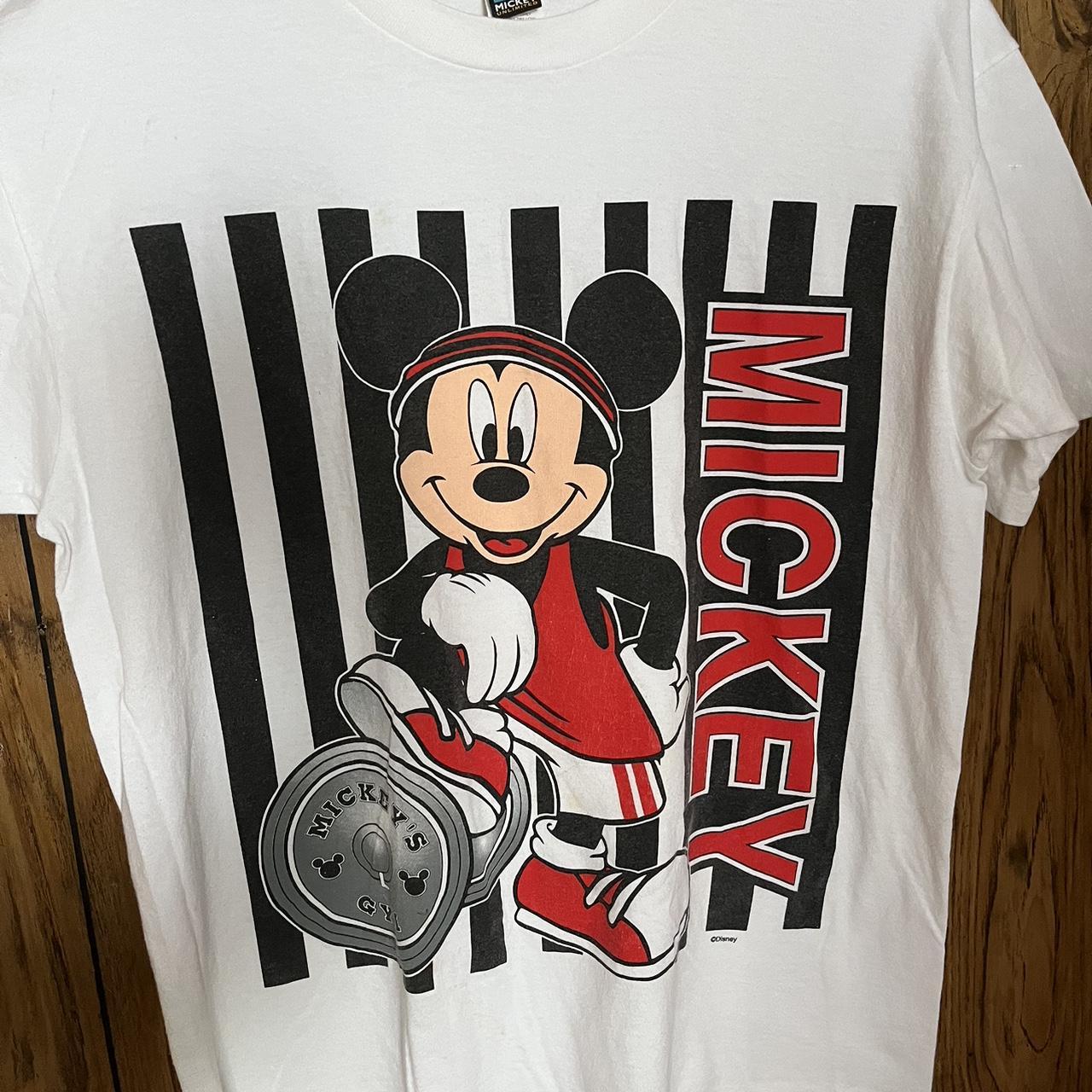 Mickey's gym t on sale shirt