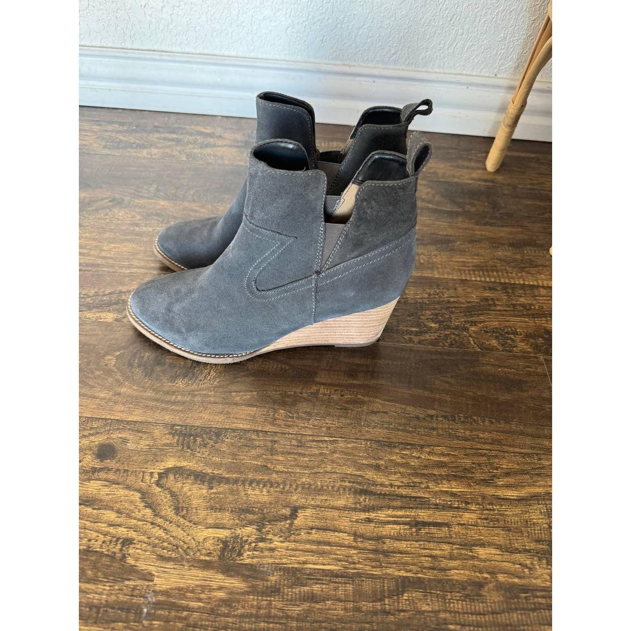 Blondo cheap wedge boots