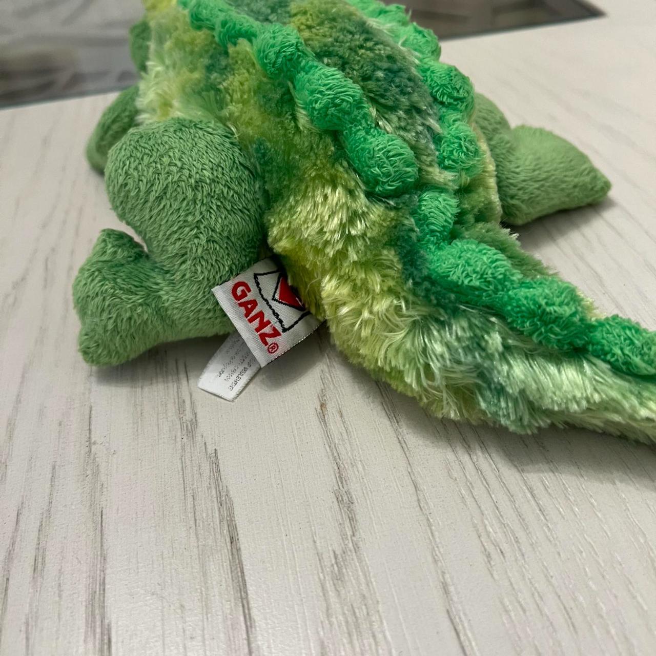 Ganz Webkinz Alligator Crocodile Green Stuffed... - Depop