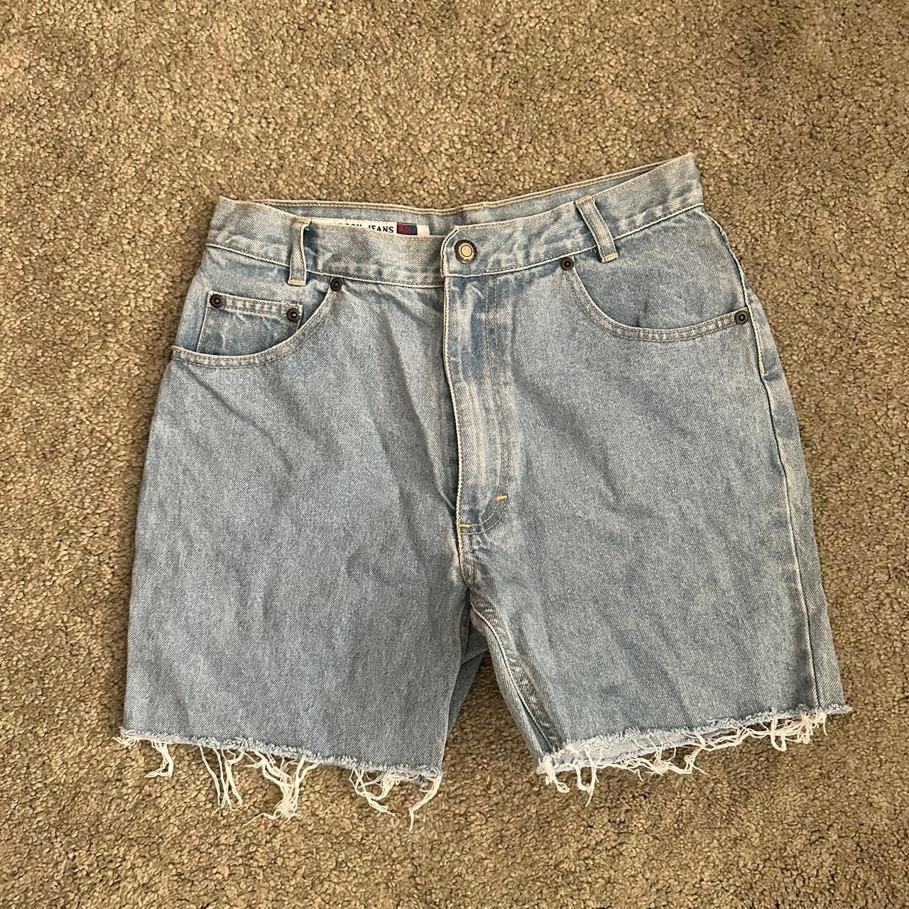 Light-wash jorts - Depop