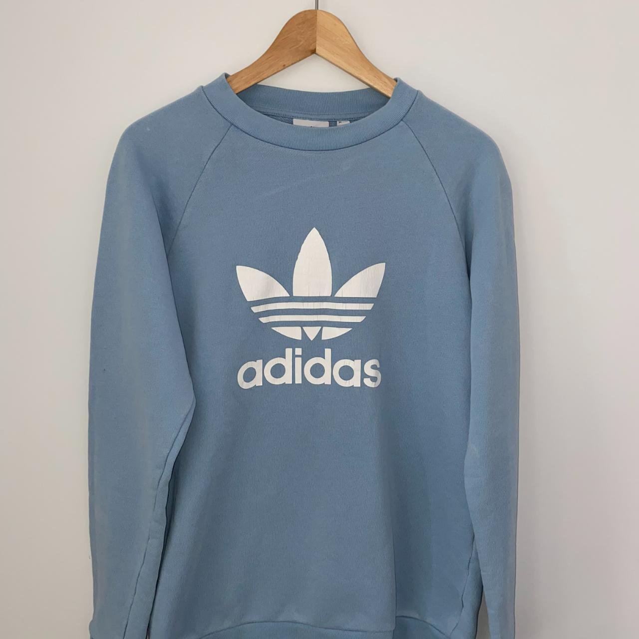 Adidas baby clearance blue jumper