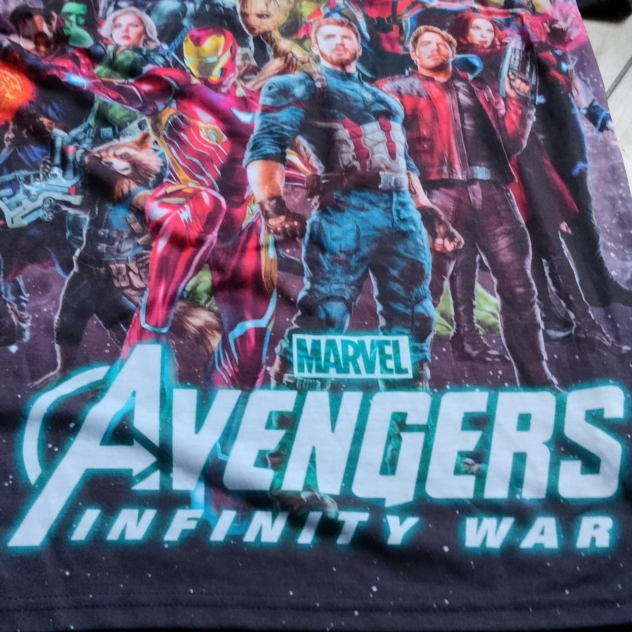 The avengers Marvel slippery material Super Hero... - Depop