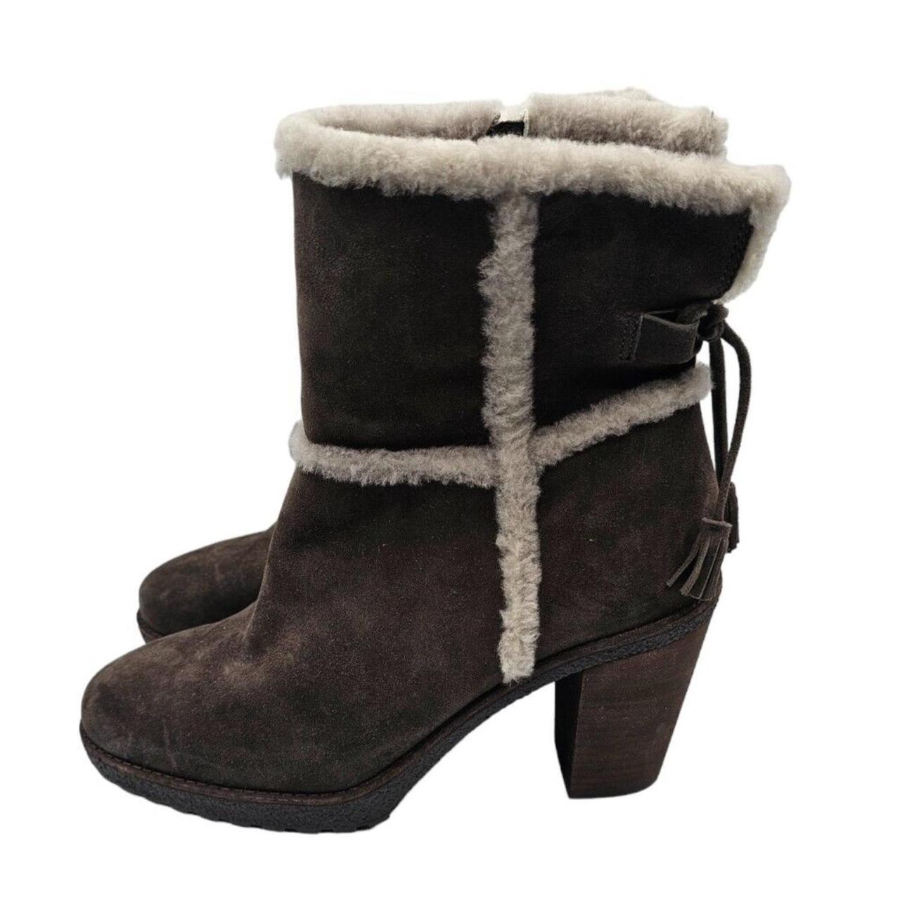 Frye fur boots best sale