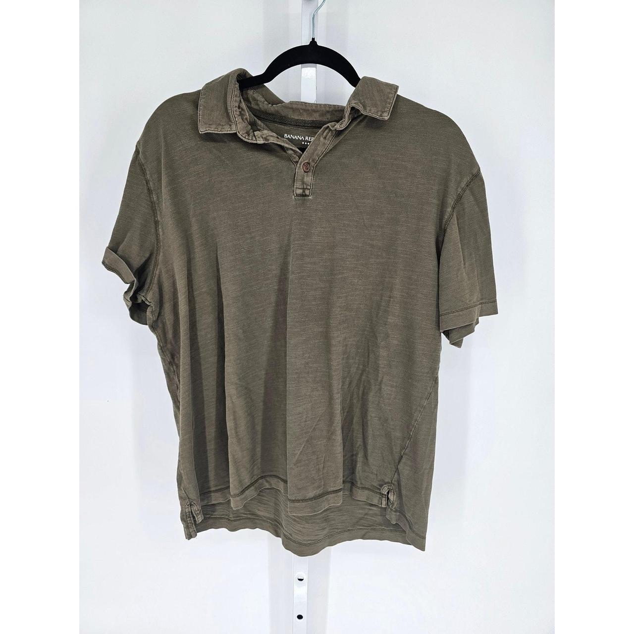 Banana Republic Men's Polo shirt Green L – Banana Republic