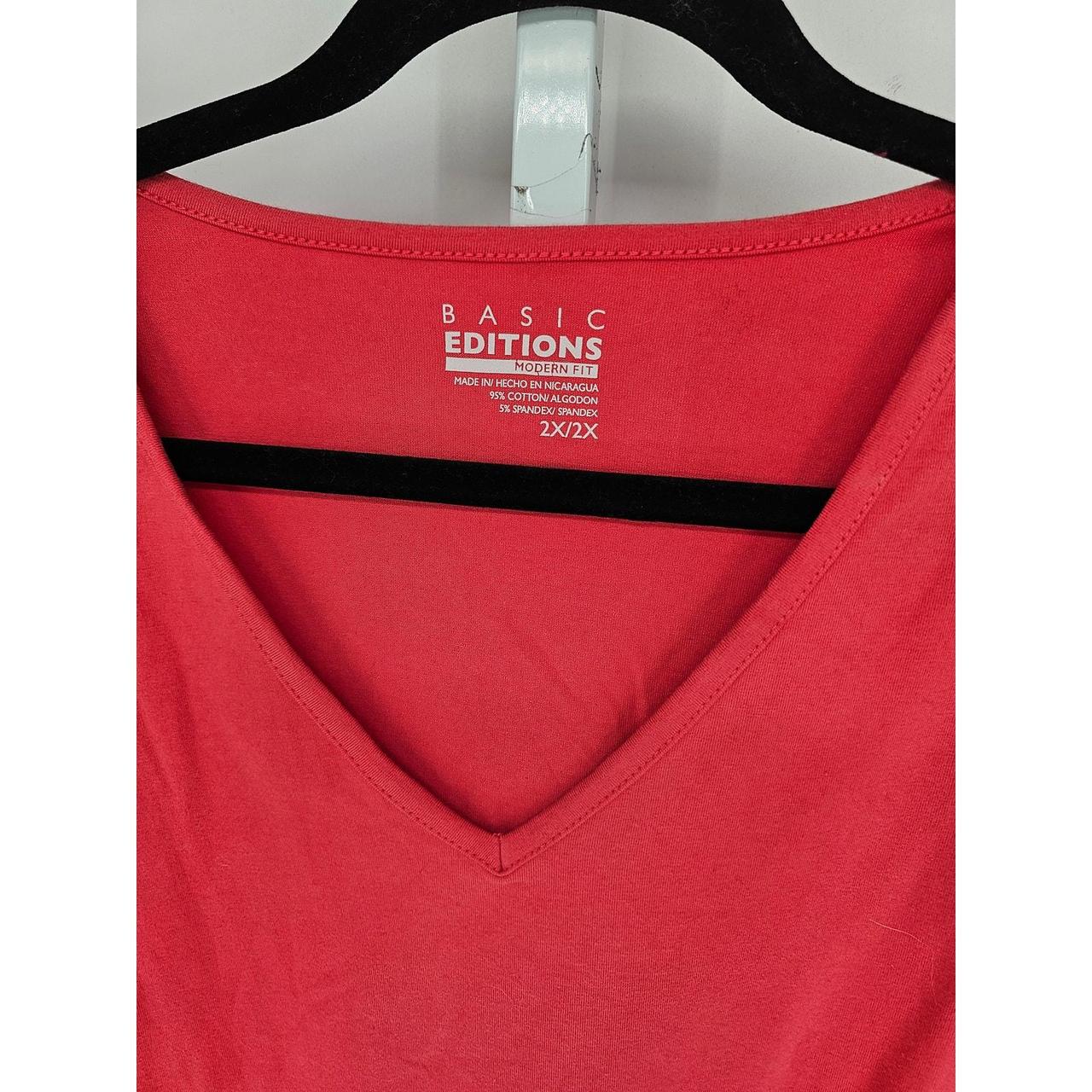 Basic Editions Women's Blouse - Red - XXL – Basic… - image 2