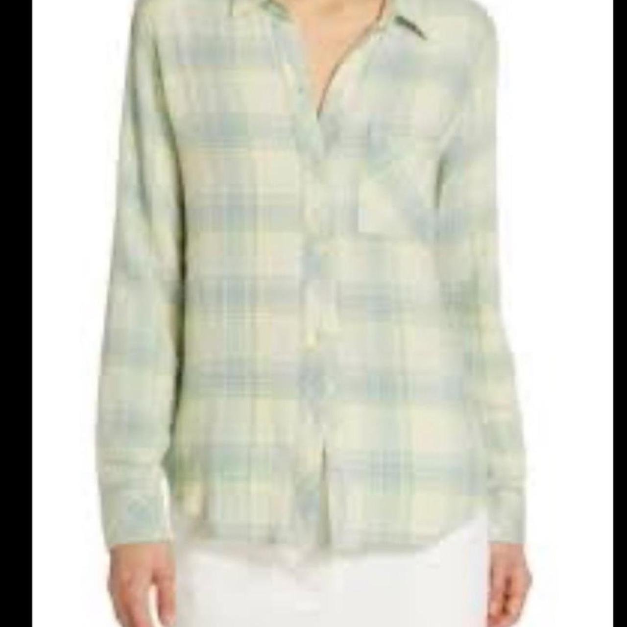 Rails Women's Blouse - Green/Multi - M – rails Br… - image 4
