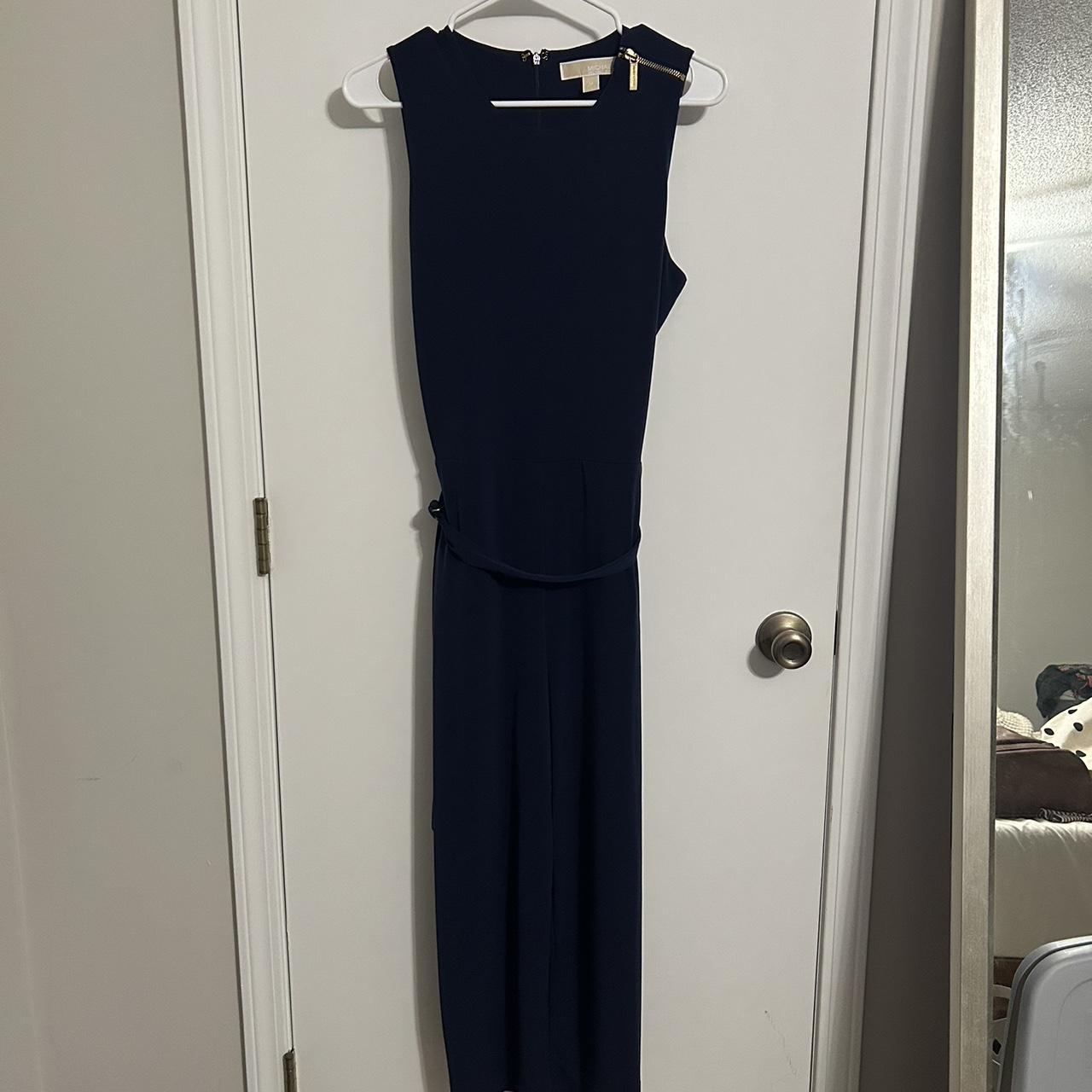 Michael kors jumpsuit navy online