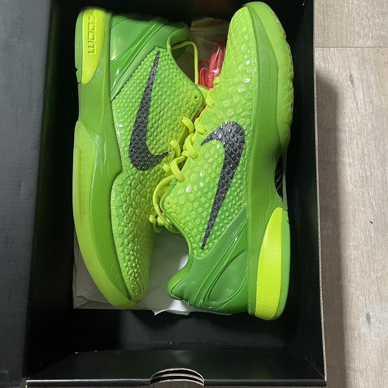 Nike Kobe 6 Protro Grinch Condition... - Depop