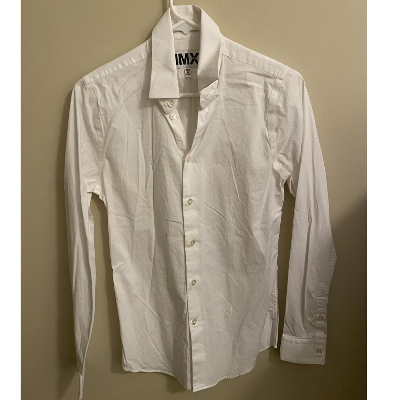 Express white dress on sale shirt