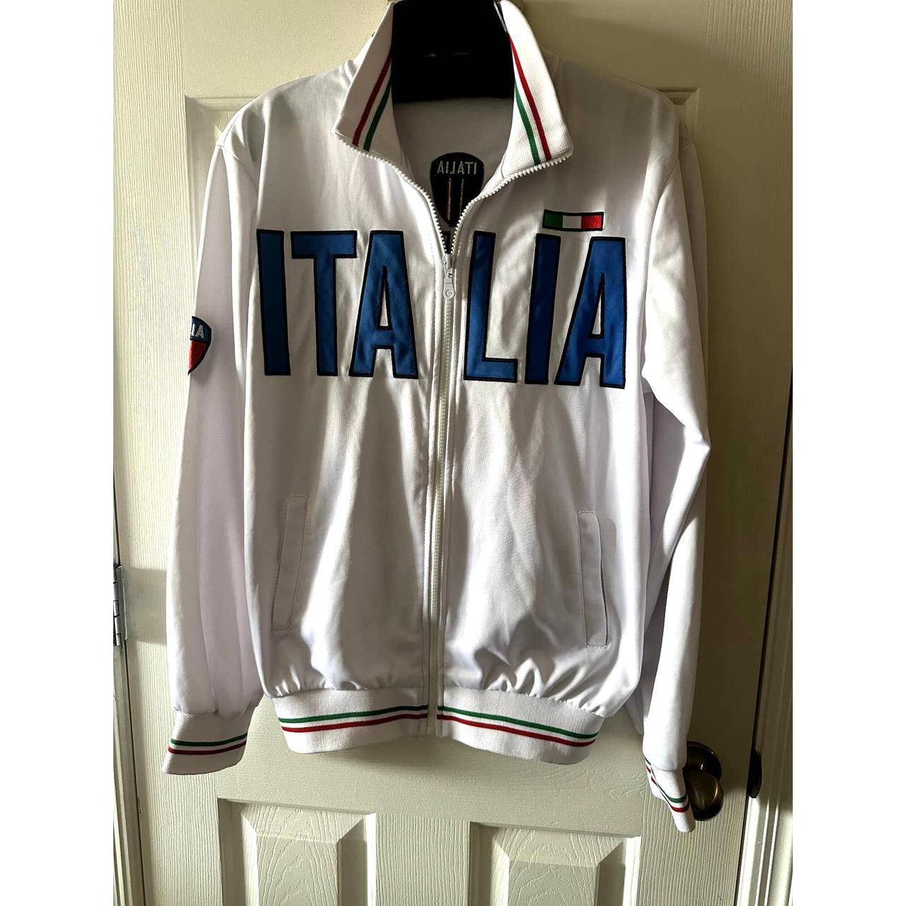 White italia best sale track jacket