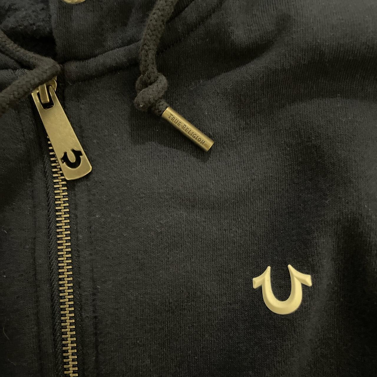 Comfy Blue True Religion Hoodie Chiefkeef Depop 