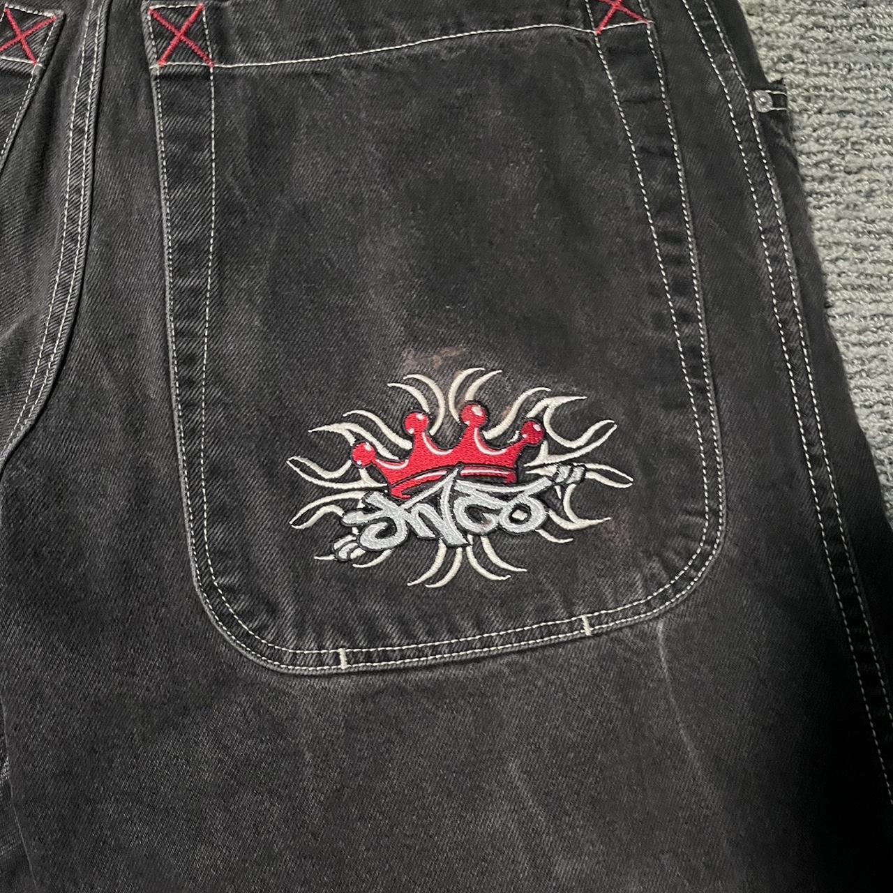 Jnco red crown tribals 2000s pair you can offer and... - Depop