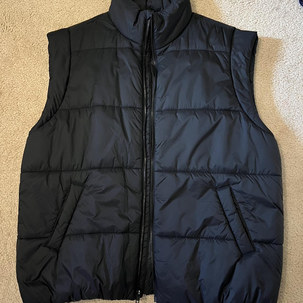 Oversized black DSG vest Worn once Size M/L Depop