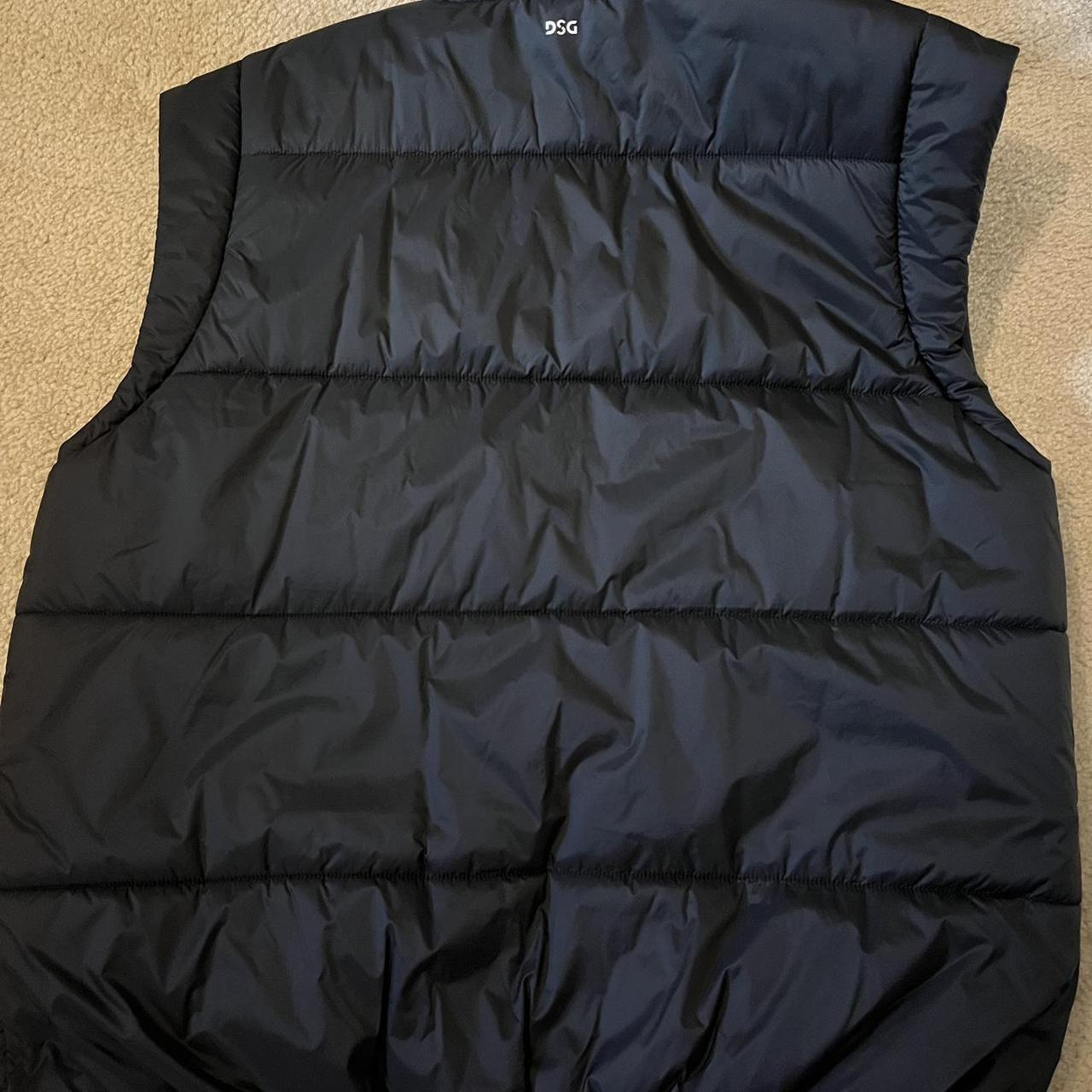 Oversized black DSG vest Worn once Size M/L Depop