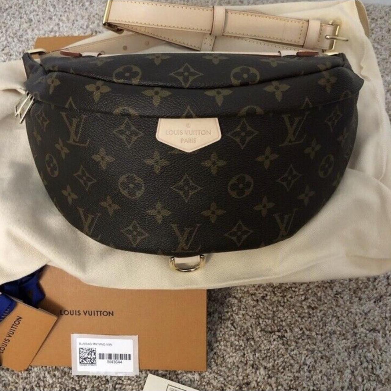 Louis Vuitton Bum Bag Black Interior Belt Bag Brown... - Depop