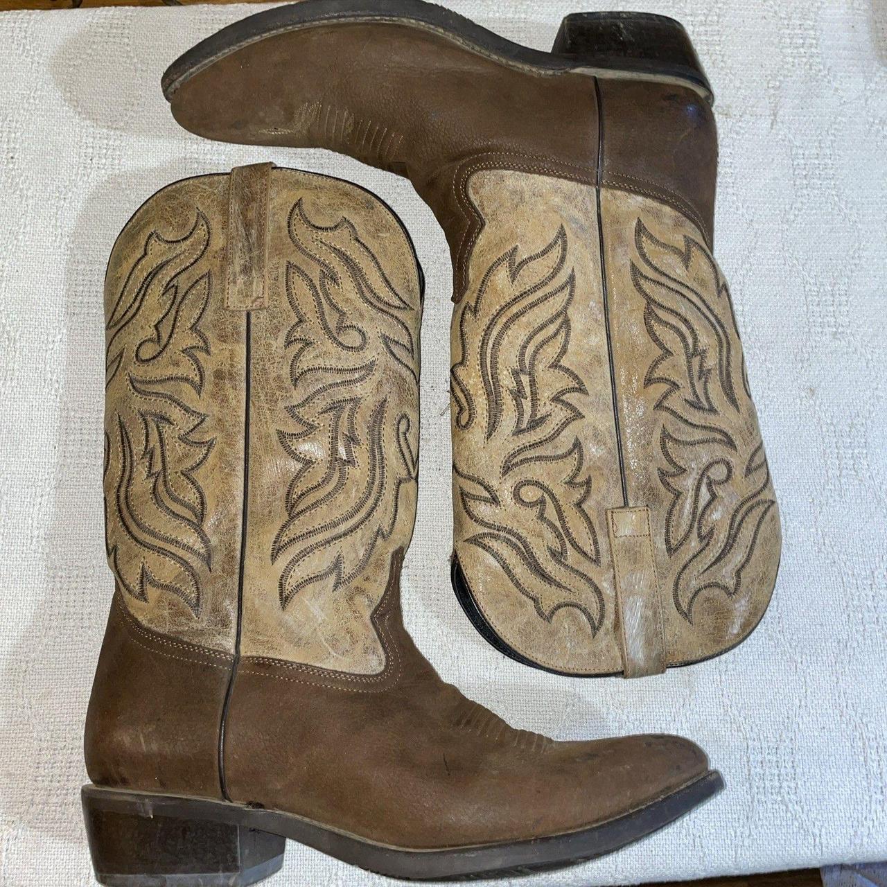 Source Unknown Men's Mid calf Boots - Brown - US … - image 1