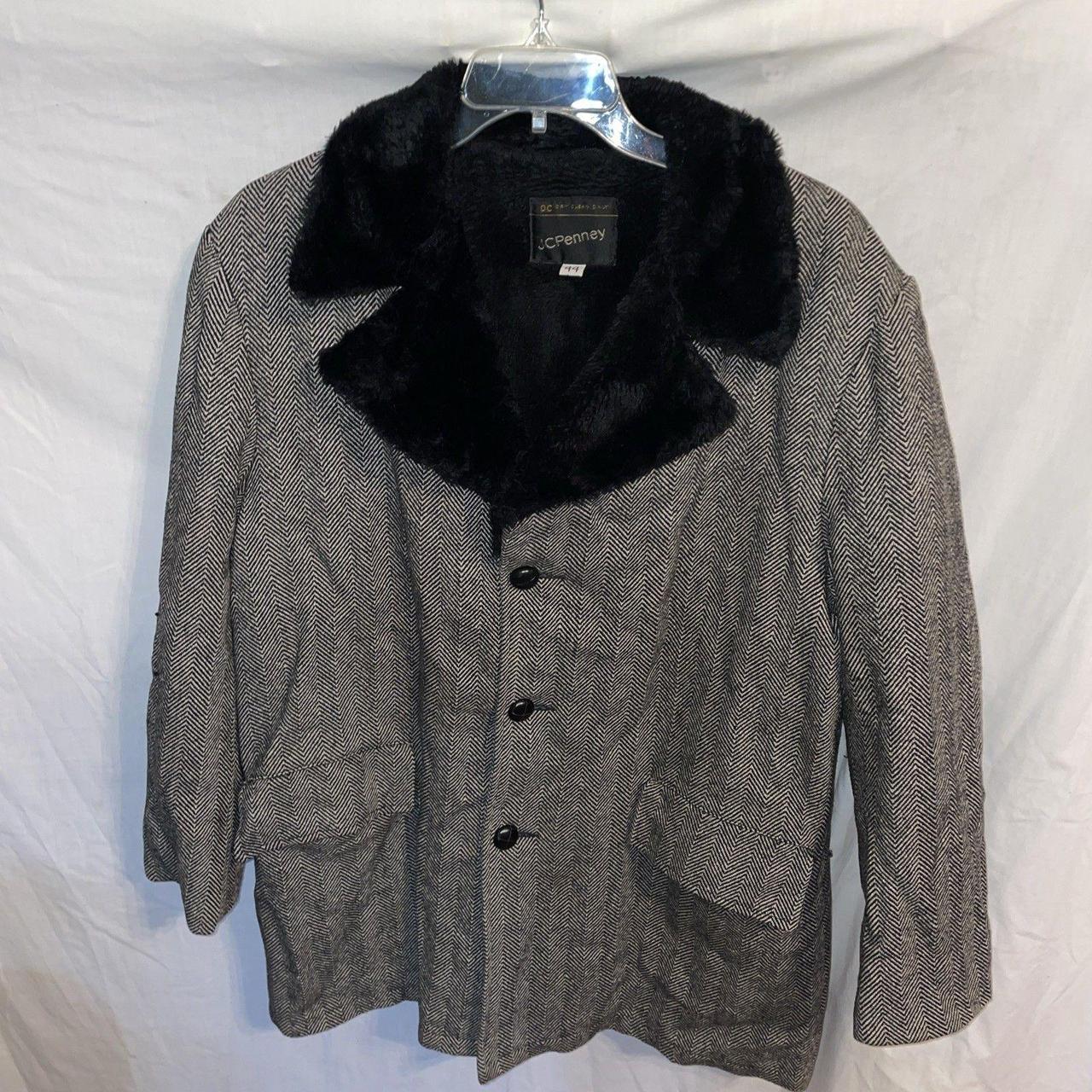 Source Unknown Men's Overcoat - Grey - XL – This … - image 1