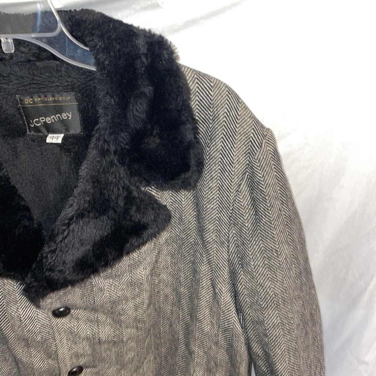 Source Unknown Men's Overcoat - Grey - XL – This … - image 4