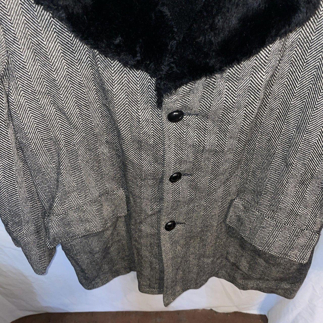 Source Unknown Men's Overcoat - Grey - XL – This … - image 6