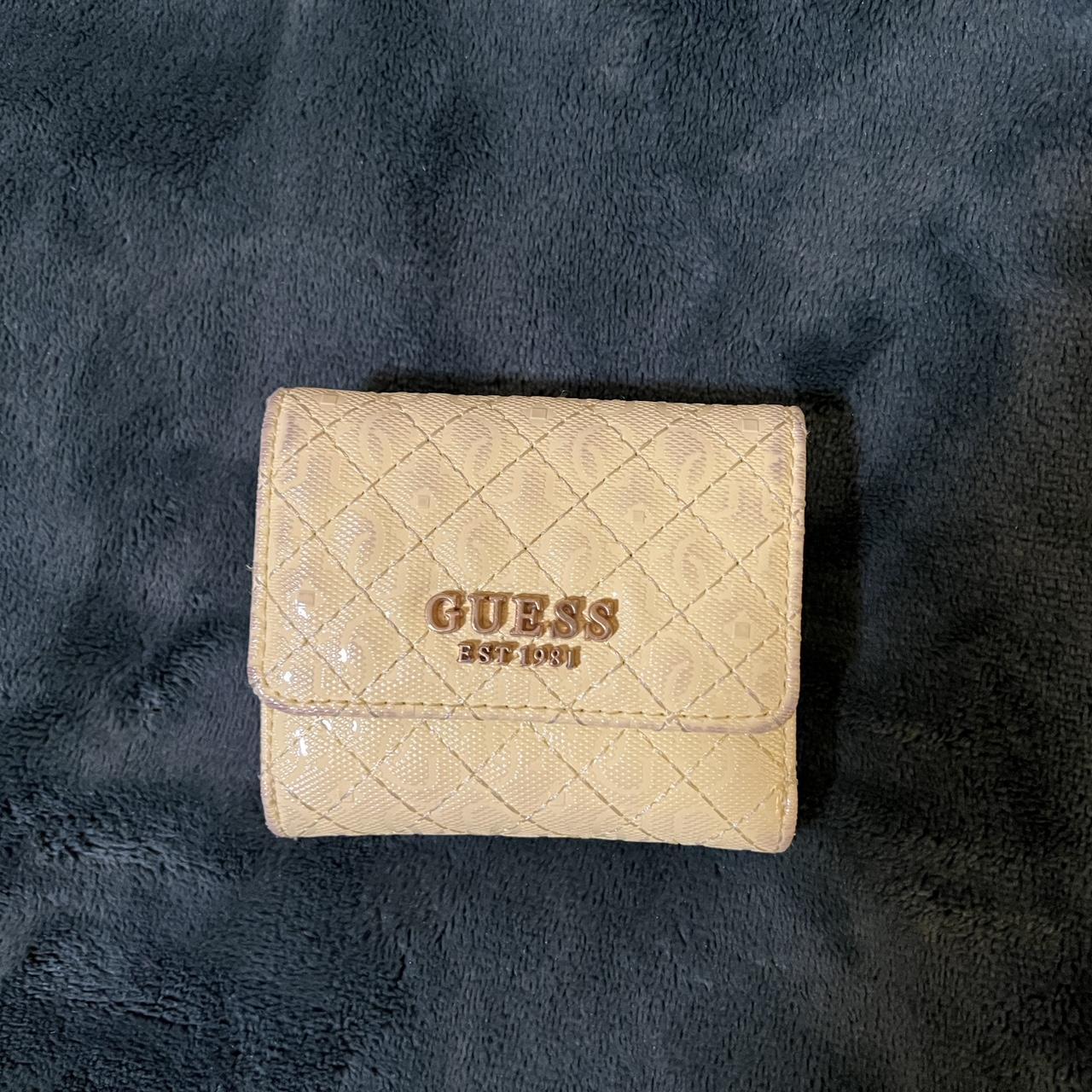 Yellow on sale guess wallet