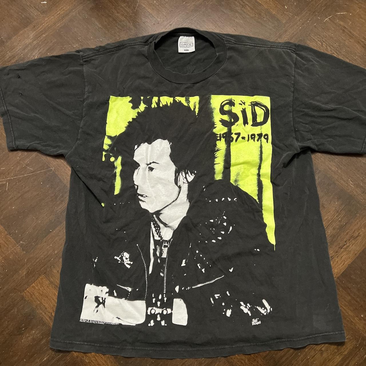 Sid Vicious Sex Pistols Xl Shirt Very Rare 90s Depop