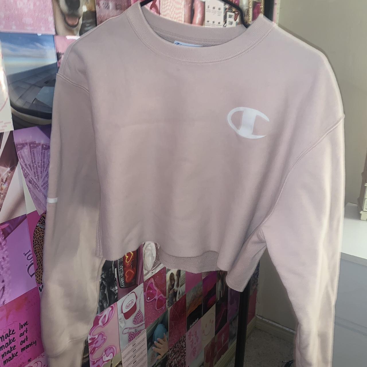 Light pink 2024 champion crew neck