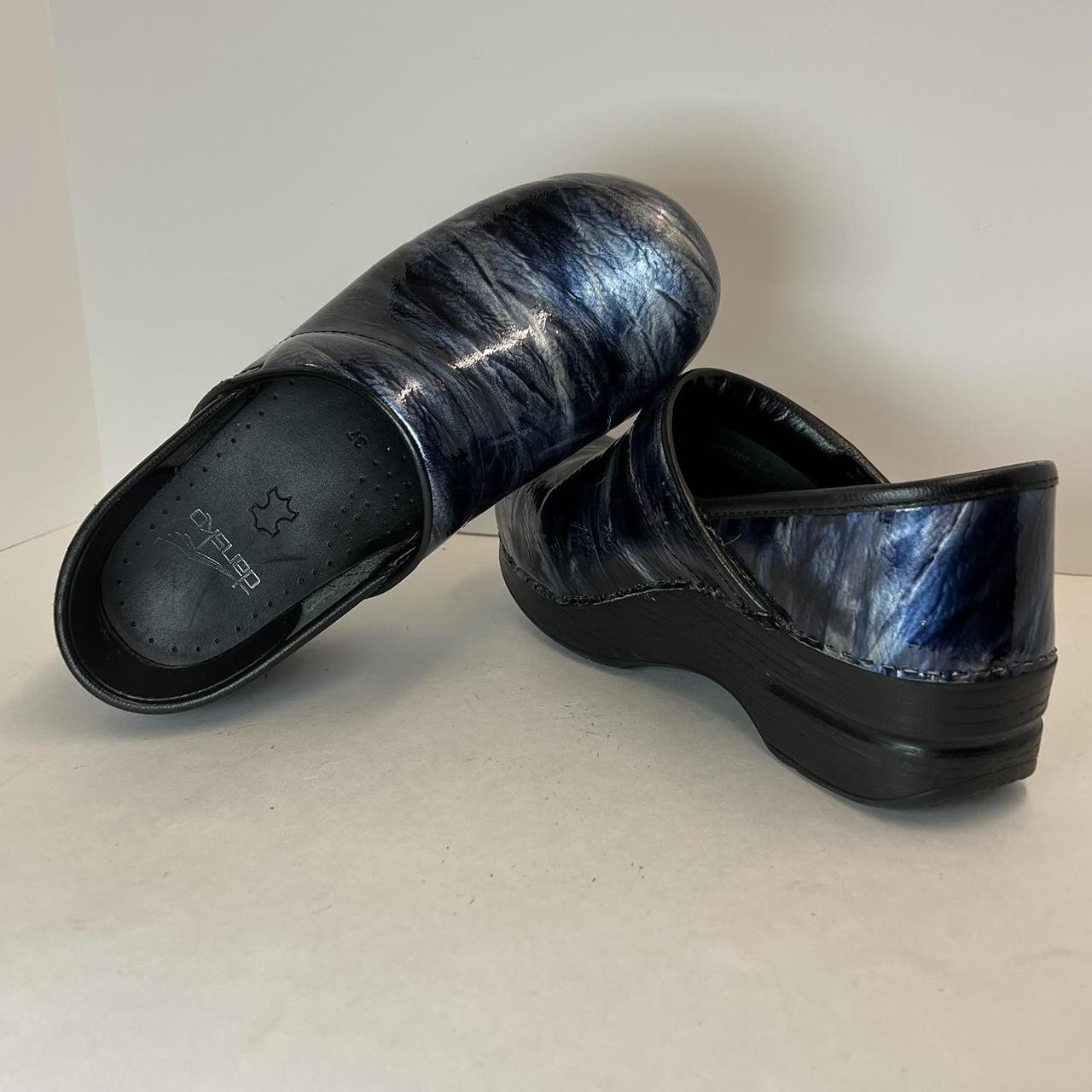 Dansko cheap blue scrunch