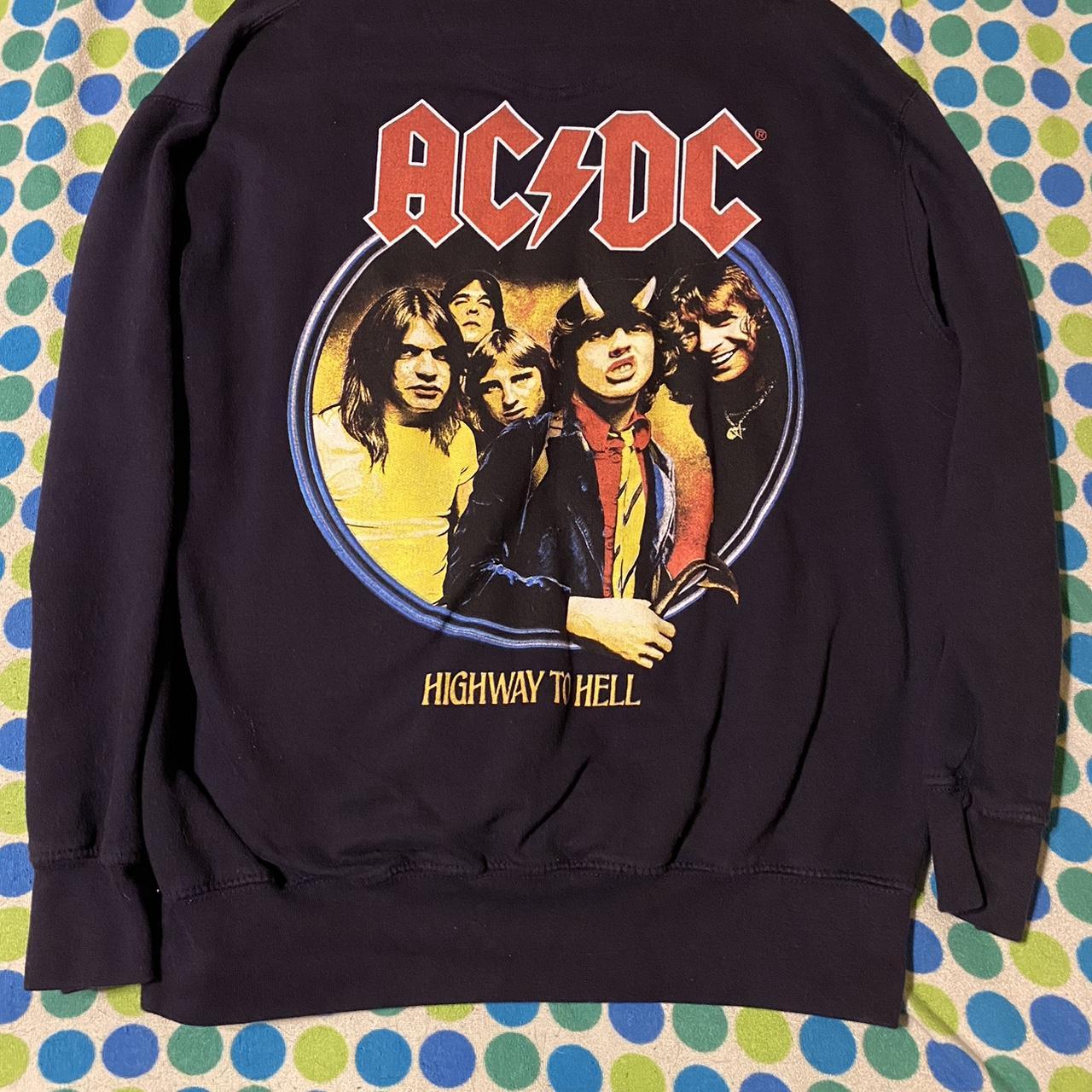 AC/DC sweatshirt M - Depop