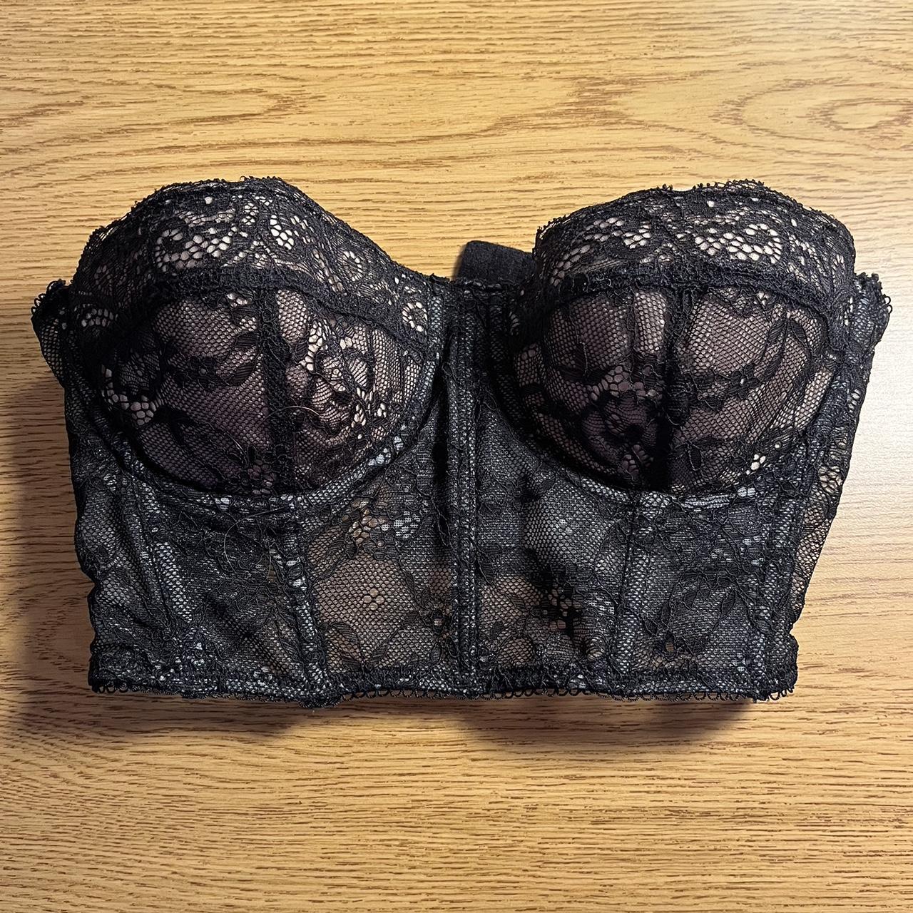 Size small black lace going out top. - Depop