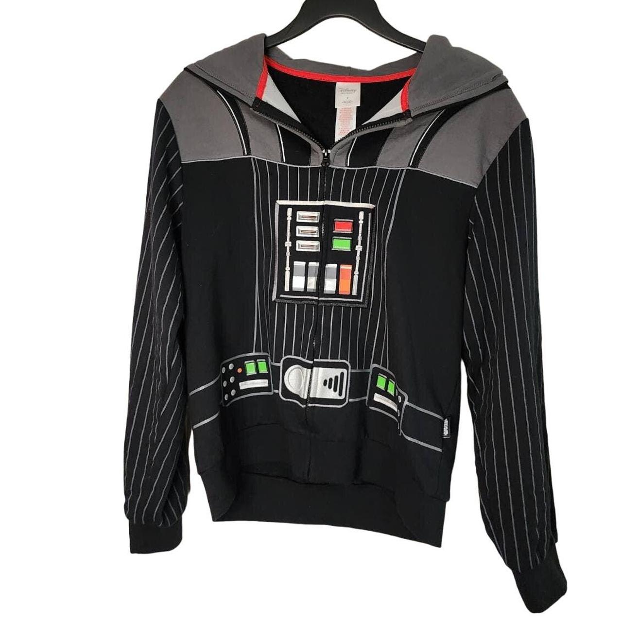 Disney Store Star Wars Darth Vader Full Zip Hoodie. Depop