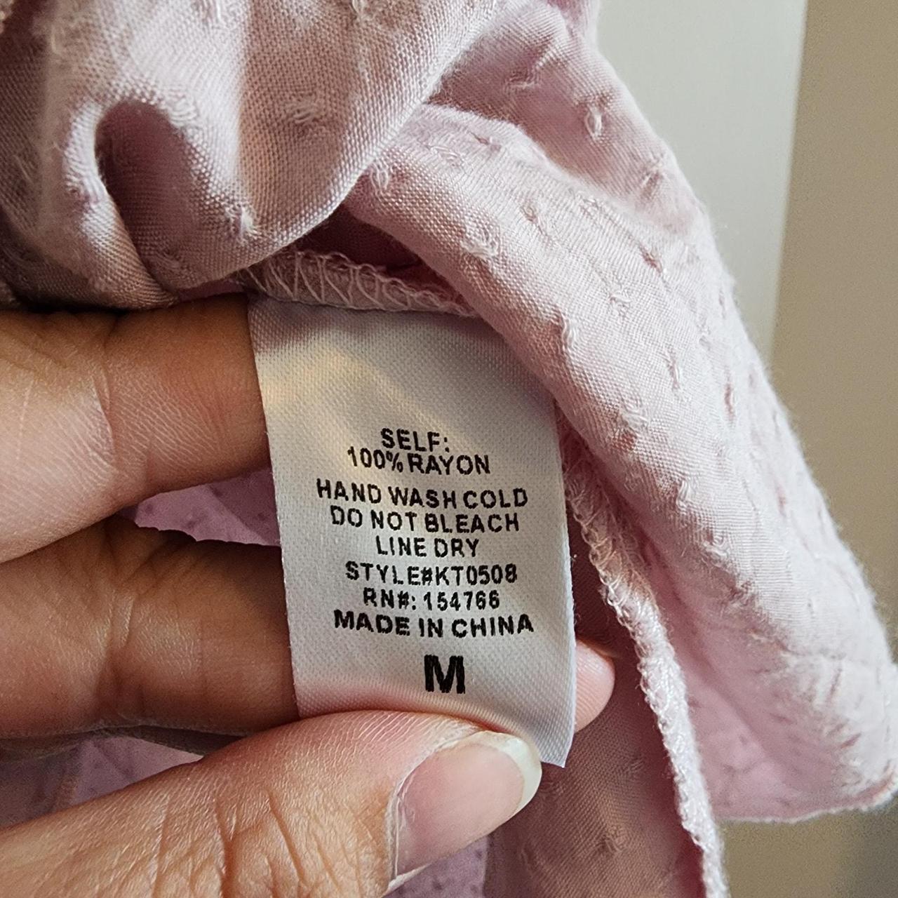 Source Unknown Women's Blouse - Pink - M – Kayla'… - image 5