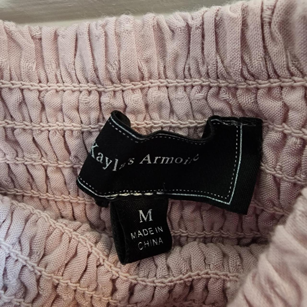 Source Unknown Women's Blouse - Pink - M – Kayla'… - image 4