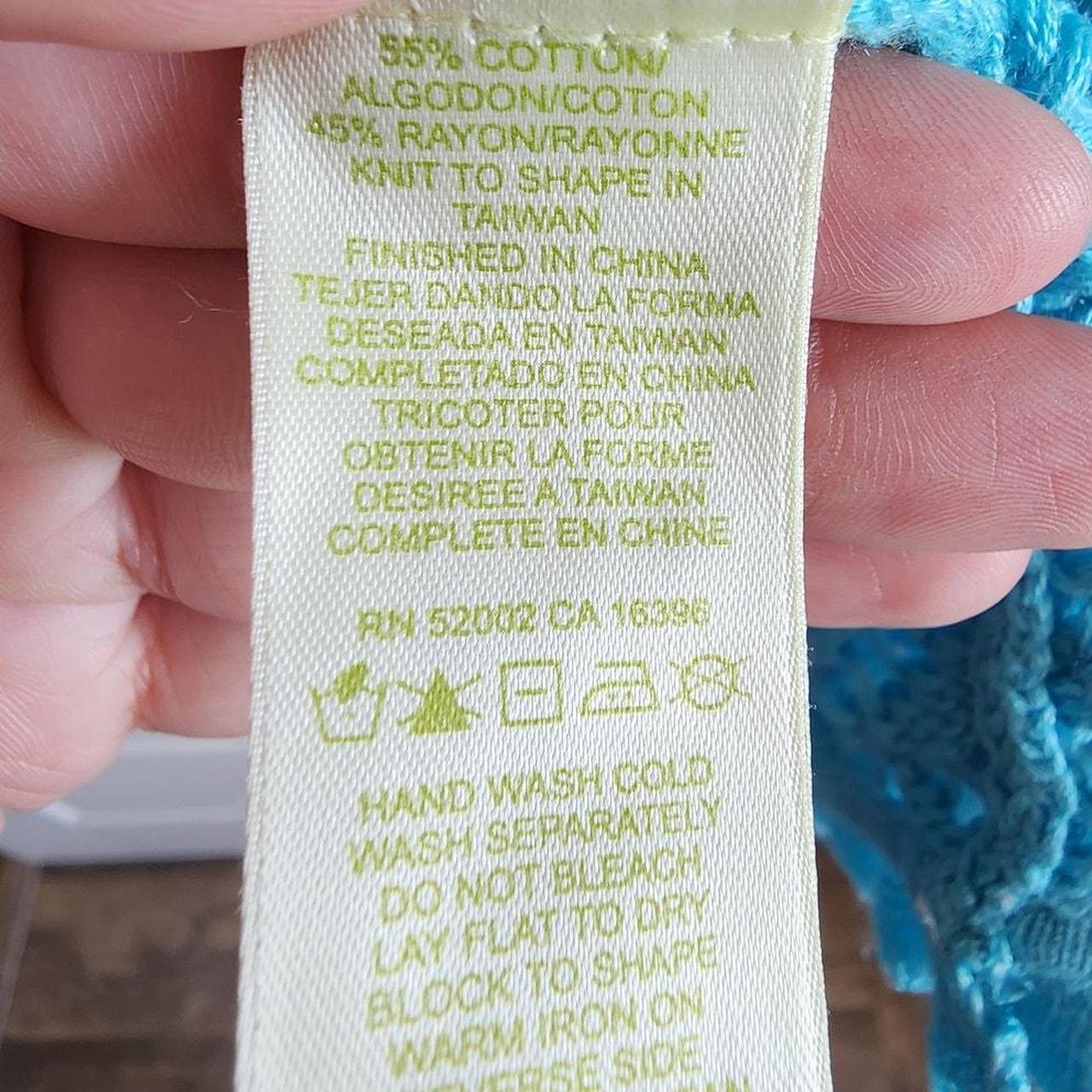 Source Unknown Women's Sweater - Blue - L – Sigri… - image 5