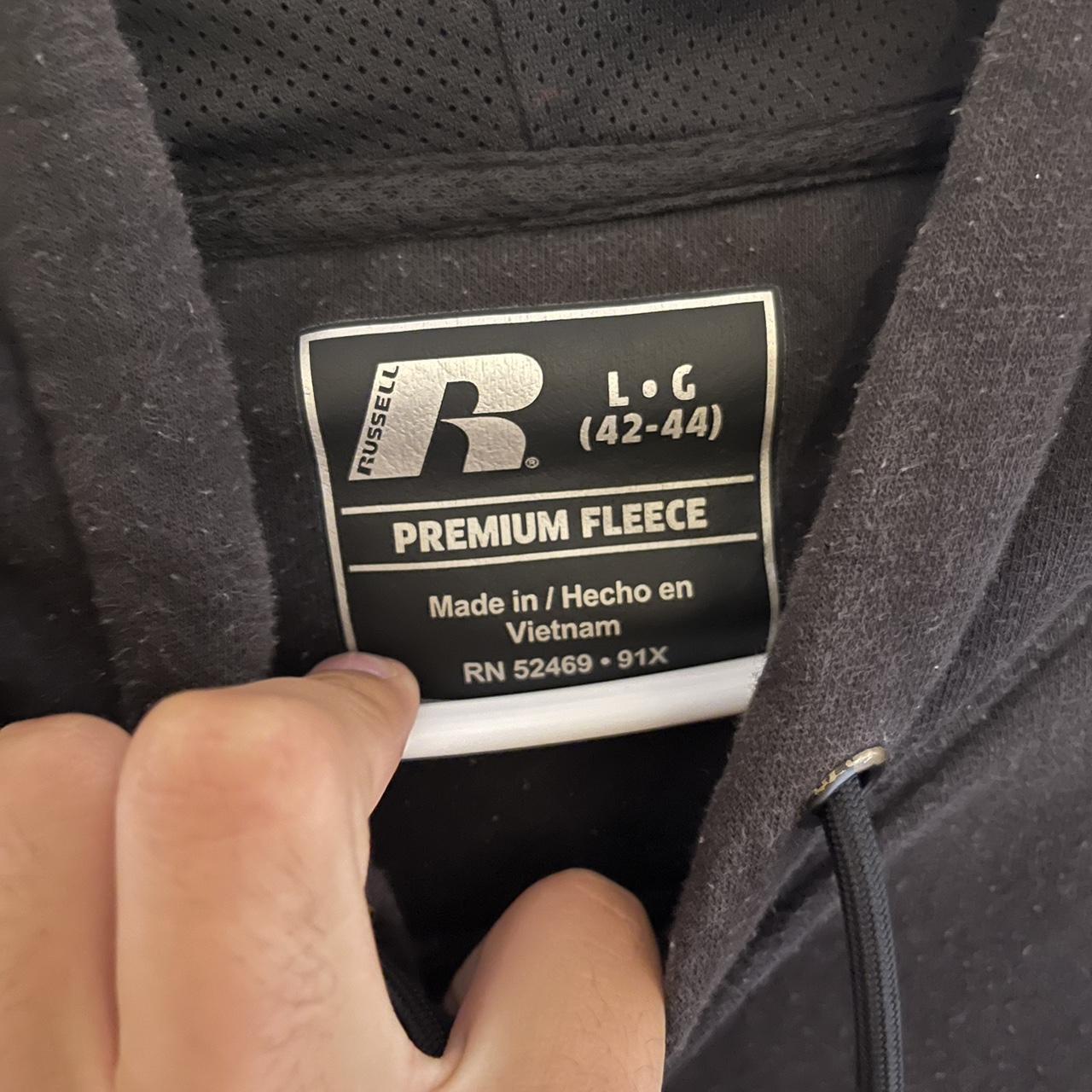 Russell premium fleece hoodie best sale rn 52469