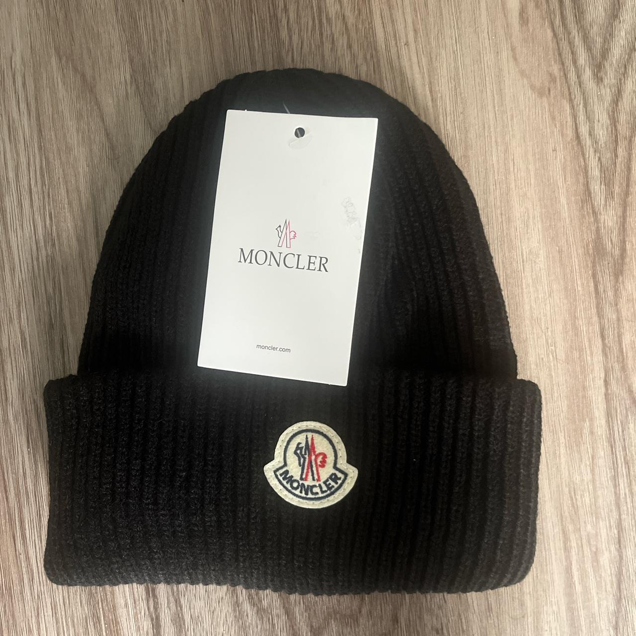 Black Moncler Beanies 6 Available - Depop