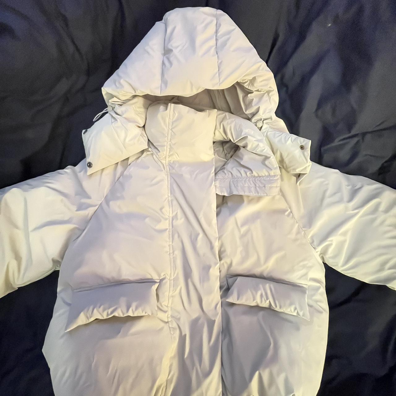 KHY stone standard puffer jacket size small Worn... - Depop